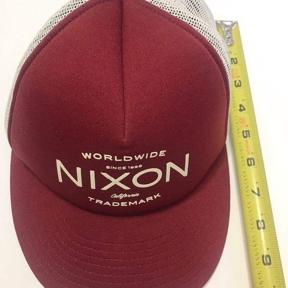 NIXON HAT RIDGE Trucker Cap Cabernet - Picture 3 of 12
